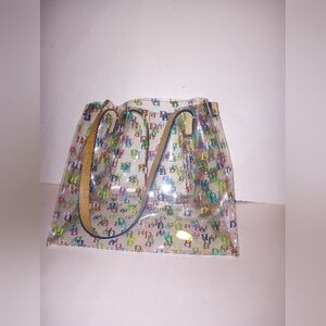 DOONEY & BOURKE Signature DB Small Clear Lunch Mini Tote Handbag